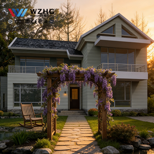 Villa Modulaire Moderne Écologique en Acier Léger 3 Chambres pour Bureaux à Domicile et Appartements Certifiée ISO 9001 - Product Image 1