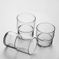 Gobelet en verre pour boisson 220ml/300ml/320ml Verre empilable Ice Cafe Latte