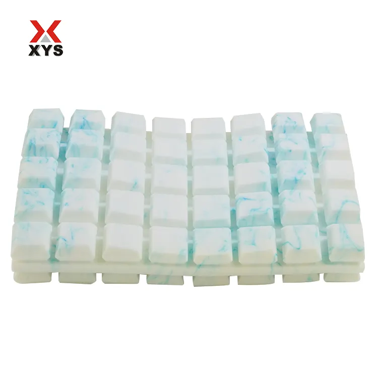 New Arrivals Gel Memory Cotton Memory Foam Neck Support White And Blue Creative Designer Pillow