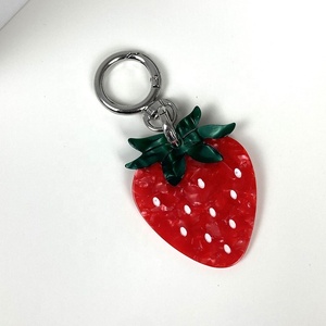 Llavero Colgante de Acetato con Logotipo Personalizado, Diseño de Perrito, Fruta o Gato, Peine Creativo y Bonito para el Cabello, Accesorio para el Maquillaje y para Peinar las Flequillas - Product Image 3