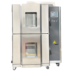 Câmara de Teste de Simulação Climática de Choque Térmico de Alta e Baixa Temperatura Equipamento de Simulação de Envelhecimento Térmico Plástico - Product Image 1