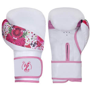 Nouveaux gants de boxe en cuir PU de haute qualité, concevez vos propres gants de boxe pour l'entraînement de Muay Thai - Product Image 1