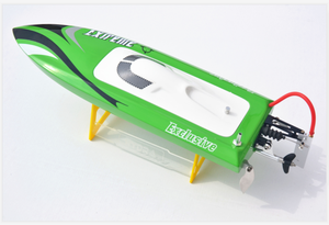 Barco de juguete con Control remoto para niños, bote de juguete con rotación, Motor sin escobillas, M390, mijo y pimienta - Product Image 3