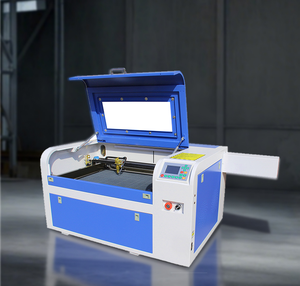 Nueva Máquina de Grabado y Corte Láser CO2 de Sobremesa <span class=keywords><strong>CNC</strong></span> <span class=keywords><strong>con</strong></span> Enfriamiento por Agua, Corte Rápido para Acrílico, Madera, Metal, Plástico 4060 - Product Image 2