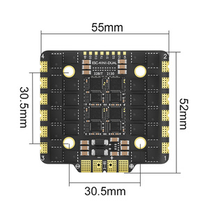 Aocoda-RC 3080/3090/100 32-битный 4-в-1 двойной регулятор скорости (ESC) 80A 3-8S для FPV RC моделей - Product Image 4