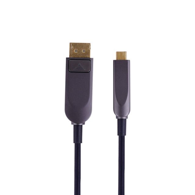 VCOM 5M 10M 15M 30M USB C to DP Cable Male to Male Active Optical 4K 144Hz AOC DisplayPort Converter Video Cable 8K