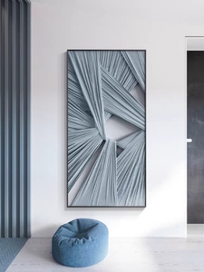 Decorazione Murale 3D Moderna di Alta Gamma, Design Astratto, Stampa Digitale su Carta, Decorazione in Cristallo <span class=keywords><strong>e</strong></span> Porcellana - Product Image 4