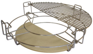 Hot BBQ Accesorios Piezas Dividido y conquistar Sistema de cocina Estante giratorio para pollos - Product Image 2