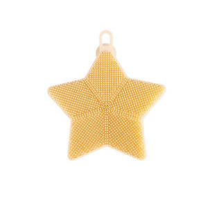 Silicone Facial Cleansing Brush Star Shape Soft Bristle Manual Face Cleaning Tool For Home Use Waterproof RoHS Compliant - Product Image 1