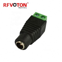 Adaptateur de prise de courant continu mâle 5.5*2.1mm RF mâle femelle prise banane pour Nakamichi connecteur de prise cc en vrac/adaptateur DJ