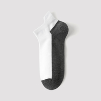 Chaussettes de compression athlétiques pour hommes et femmes, soutien de la cheville, coupe basse, languette douce, pour marathon et course à pied