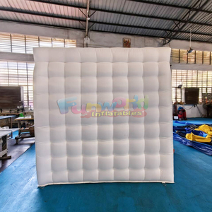Portable inflatable photo booth enclosure with LED <b>lighting</b> for wedding parties and events - Product Image 5
