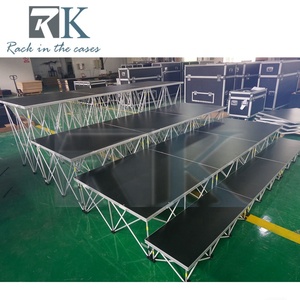 เวทีอลูมิเนียมแบบพกพา ทนทาน เหมาะสำหรับงานแต่งงานและการแสดง - Product Image 3