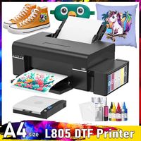 Imprimante DTF A4 L805 pour Epson L805, machine d'impression DTF pour transfert sur vêtements, tissus, t-shirts et sacs