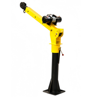 Mini-grue électrique portable avec construction en acier et élingue à câble, capacité de 1 tonne, neuve pour hôtels, restaurants, commerce de détail