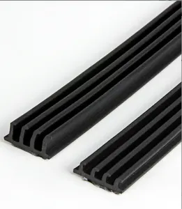 Sealing Strip For Door Seam Anti-theft Door Seam Silent Black Anti-collision Strip Silicone Rubber Windproof