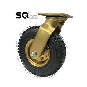 SQ Castor 6 Zoll 8 Zoll 10 Zoll aufblasbare Räder, pneumatische Rollen, Pumpenrollen, Transportrollen, Industrierollen - Product Image 3