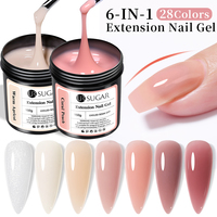 UR SUGAR 150g Gel de construction auto-nivelant en vrac, sans TPO, sans HEMA, longue durée, pour extension d'ongles, gel dur pour ongles, fabrication OEM
