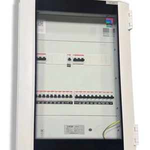 ตู้ควบคุมไฟฟ้า Rittal ได้รับการรับรองมาตรฐาน ISO พร้อมประตูกระจกกันน้ำ สำหรับระบบจ่ายไฟฟ้าแรงต่ำในอุตสาหกรรม MDP - Product Image 1