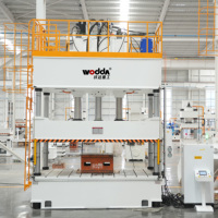 Presse hydraulique de 315 tonnes pour le cintrage profond de panneaux de réservoirs d'eau, de tôles métalliques et de matériaux composites