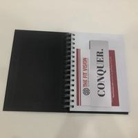 Cuaderno de Registro de Entrenamiento Personalizado con Espiral y Tapa Dura, Diario de Fitness, Planificador de Gimnasio, Cuaderno de Seguimiento de Progreso de Entrenamiento Personal