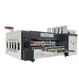 Full Automatic Carton Box Making <strong>Machine</strong> 4 Colors Flexo Corrugated Automatic <strong>Printing</strong> Slotting and <strong>Die</strong> <strong>Cutting</strong> <strong>Machine</strong>