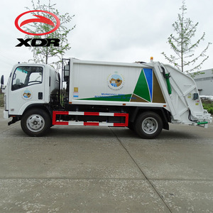 יפן משמש 8cbm 8ton פסולת אוסף מכבש אשפה משאית - Product Image 1