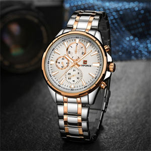 Reloj de Cuarzo NAVIFORCE NF9089 de Lujo para Hombre, Reloj de Regalo para Hombre, Correa de Acero Inoxidable, Relojes Deportivos de Pulsera - Product Image 3