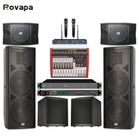 OEM ODM DJ Family Bluetooth Placa Amplificada Altavoz De Bajo Bafle Amplifié Haut-parleur Microphone Consoles Audio Amplificateur