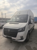 Nouvelle conception Foton Toano 17 places, mini-fourgon de luxe, bus de tourisme, diesel turbocompressé Euro 6, bus urbain