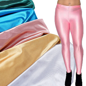 Vải <span class=keywords><strong>Polyester</strong></span> Satin Giá Cuộn Mỗi Mét 93 <span class=keywords><strong>Polyester</strong></span> 7 <span class=keywords><strong>Elastane</strong></span> Đen Poliester Đan Tracksuit Vải Dacron - Product Image 3