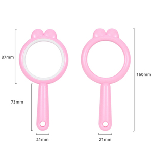 Hoge kwaliteit 4x 60mm cartoon vergrootglas handzaam leesvergrootglas acryl lens ABS kunststof frame voor buitenactiviteiten en natuurbekrachten - Product Image 2