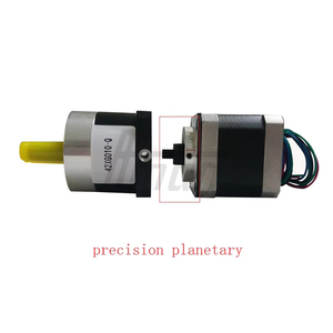 Motor paso a paso modelo 42XG Nema 17 con caja de engranajes planetaria de montaje con brida, relación 3~100:1, para trabajos de construcción en plantas de fabricación - Product Image 5