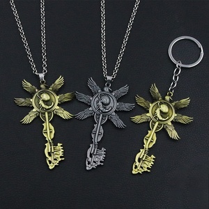 <span class=keywords><strong>Resident</strong></span> <span class=keywords><strong>Evil</strong></span> <span class=keywords><strong>8</strong></span>: Llavero Retro de Metal con Forma de Huevo de Águila, Colgante, Collar, Halloween - Product Image 2