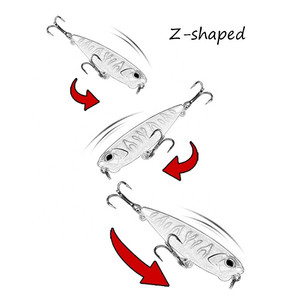 NEW Floating Topwater Stickbait Lure 100mm 3.9in 18g Swim Baits pittura Coat Seabass Batis - Product Image 3