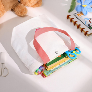 Sacs à déjeuner en toile de lin pour enfants, sacs fourre-tout personnalisés avec logo imprimé par sublimation pour la <span class=keywords><strong>rentrée</strong></span> scolaire - Product Image 2