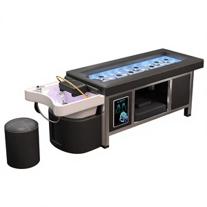 Smoke-free moxibustion bed Thai hair washing bed hair salon beauty salon health care center steam inhalation head therapy - Product Image 5