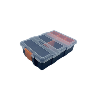 Boîte à outils ménagère vide en plastique pour le rangement des outils de jardinage - Product Image 1