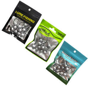 Palmer 10 cái/túi 1/8 ~ 7/10oz câu cá jighead Vòng bóng chì <span class=keywords><strong>Jig</strong></span> đầu câu cá <span class=keywords><strong>Jig</strong></span> đầu móc cho bass cá hồi - Product Image 2