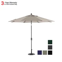 Hoge Kwaliteit Twist Tilt Aluminium Commerciële Grote Outdoor Parasol Paraplu