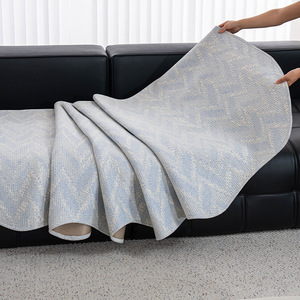 <b>Sofa</b> <b>Cover</b> Ice Silk Geometric Pattern Non-Slip 145-185CM Modern Style Summer 2026 - Product Image 3