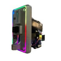 Machine de jeu d'arcade Ruike HS-631 à monnayeur avec panneau à diodes lumineuses, monnayeur et 3 fonctions d'identification de devises pour l'amusement