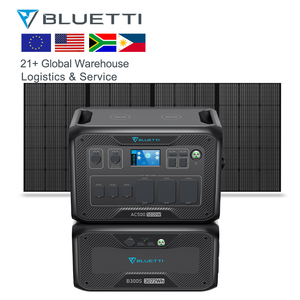 Estación de Energía Portátil <span class=keywords><strong>Bluetti</strong></span> <span class=keywords><strong>AC500</strong></span>&<span class=keywords><strong>B300S</strong></span>, Generador Solar de 5000w, Batería de Litio, Mini Camping Fuera de la Red - Product Image 4