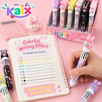 KAIX – Nouveaux Ensembles de Stylos Gel 10 Couleurs à Pointe Fine, Encre Vibrante, Multicolores, Personnalisables (OEM) – Idéaux pour les Cadeaux de Fête d'Enfants