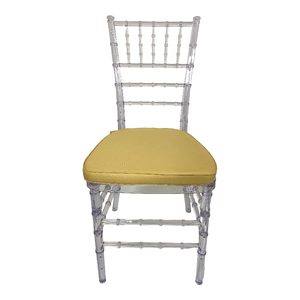 Venta al por mayor esponja asiento de espuma Chiavari silla cojines almohadilla cojines de tela para sentarse cojines - Product Image 3