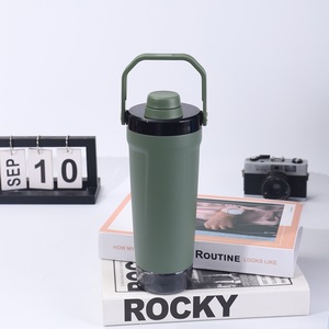 Venta al por Mayor de Vasos Mezcladores de Acero Inoxidable 304 de Doble Pared y 20 oz/591 ml, Herméticos, con Asa, para Negocios de Venta en Línea - Product Image 1