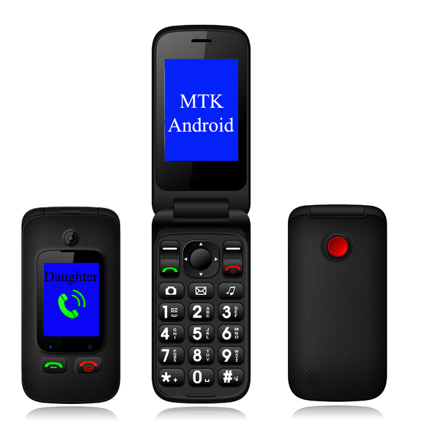 Flip Button Phone Camera Design Cheap Phones Buttons Keypad Mobile Feature 4g At&t Sprint Verizon Popular New Android Flip Phone