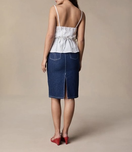 Débardeurs pour femmes, fabricants de vêtements, 2025, respirants, anti-rétrécissement, décontractés, dentelle sexy, sans manches, courts, tricotés, fitness, A&J BX01 - Product Image 5