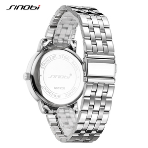 Reloj de Pulsera de Cuarzo para Caballero con Doble Fecha y Correa de Acero Inoxidable - Product Image 5