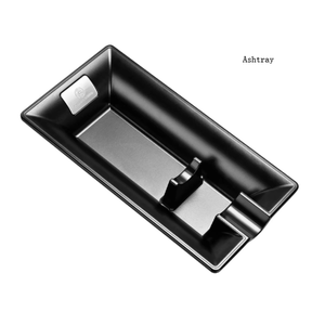 Cenicero <span class=keywords><strong>de</strong></span> Cigarros <span class=keywords><strong>de</strong></span> Metal <span class=keywords><strong>de</strong></span> Lujo Personalizado - Diseño Premium <span class=keywords><strong>de</strong></span> Doble Material para el Hogar y la Oficina - Product Image 1